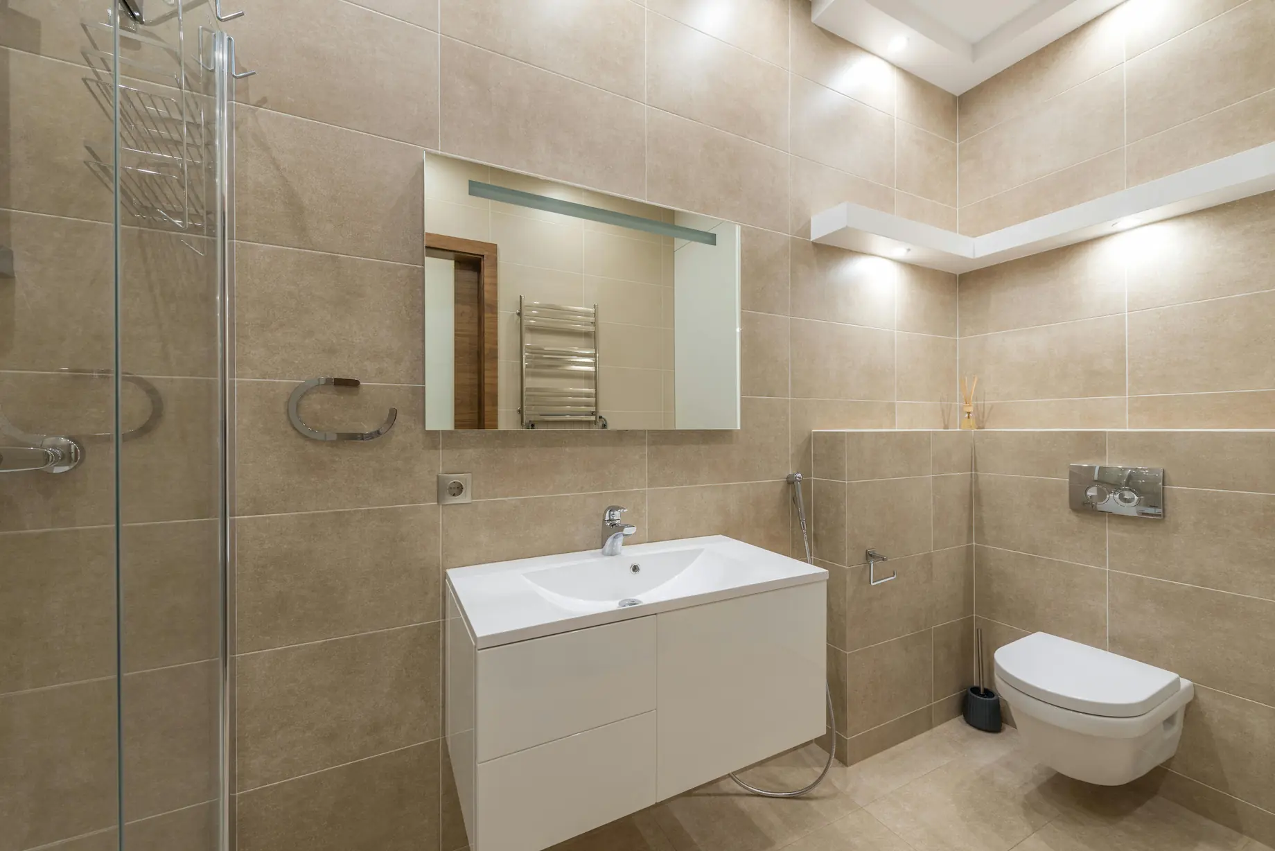 Completed luxury bathroom renovation in Calpe, Costa Blanca